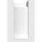 Ekena Millwork Standard Sheridan Architectural Grade PVC Bracket, 6 1/2"W x 10"D x 10"H BKTP07X10X10SHE - alternate 4